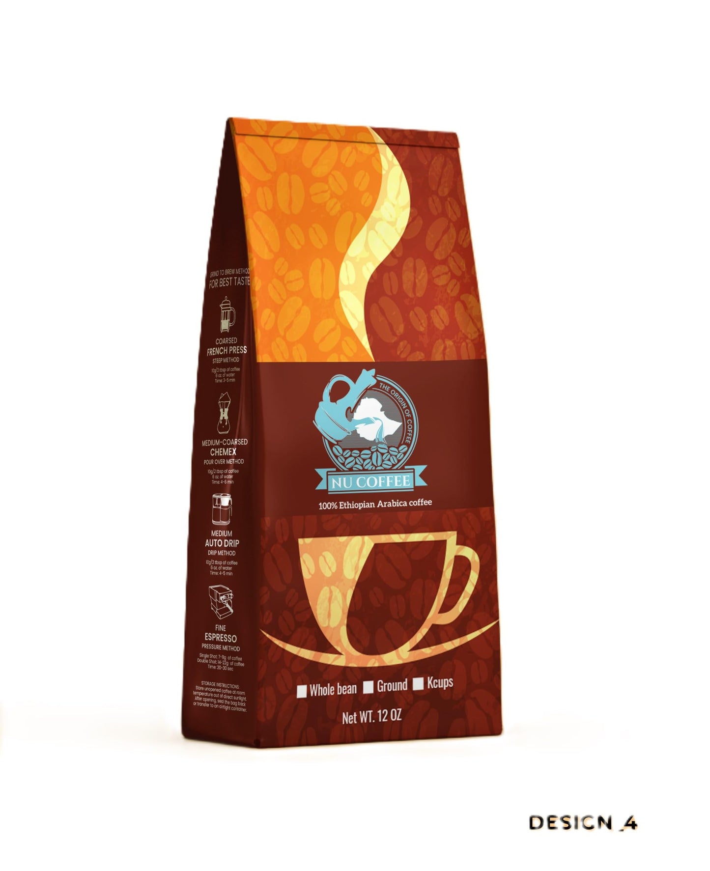 Yirgacheffe Medium Roast Coffee Beans
