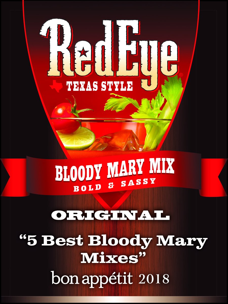 Red Eye Horseradish Texas Style Bloody Mary Mix 32 Oz