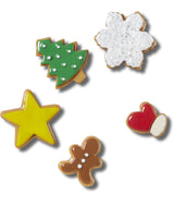 Crocs Jibbitz Holiday Packs 3-D Mini Cookie Tin 5-Pack One Size
