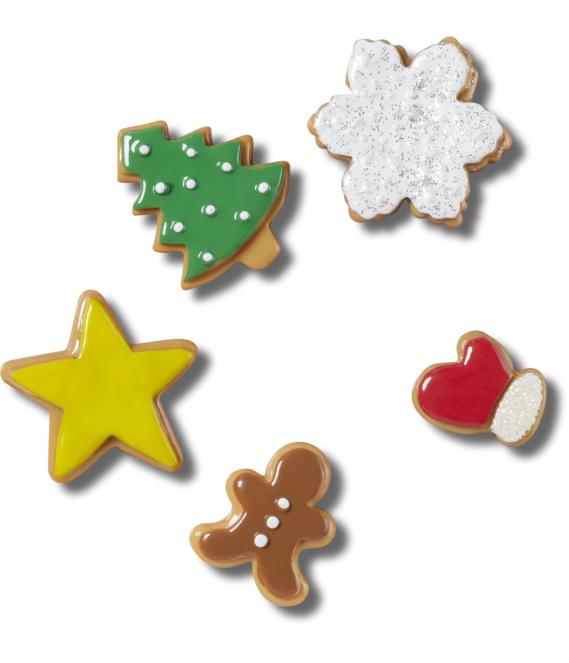 Crocs Jibbitz Holiday Packs 3-D Mini Cookie Tin 5-Pack One Size