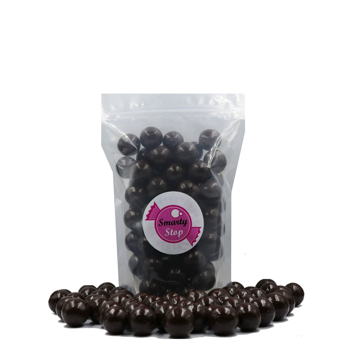 Smarty Stop Gourmet Chocolate Covered Malt Balls Candy (Dark Chocolate, 2 Pound (Pack Of 1))