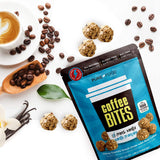 French Vanilla Energy Balls with Caffeine Vegan Granola Balls, Coffee Granola Organic Gluten Free, Keto Granola Bites Organic, Low Carb Granola Nut