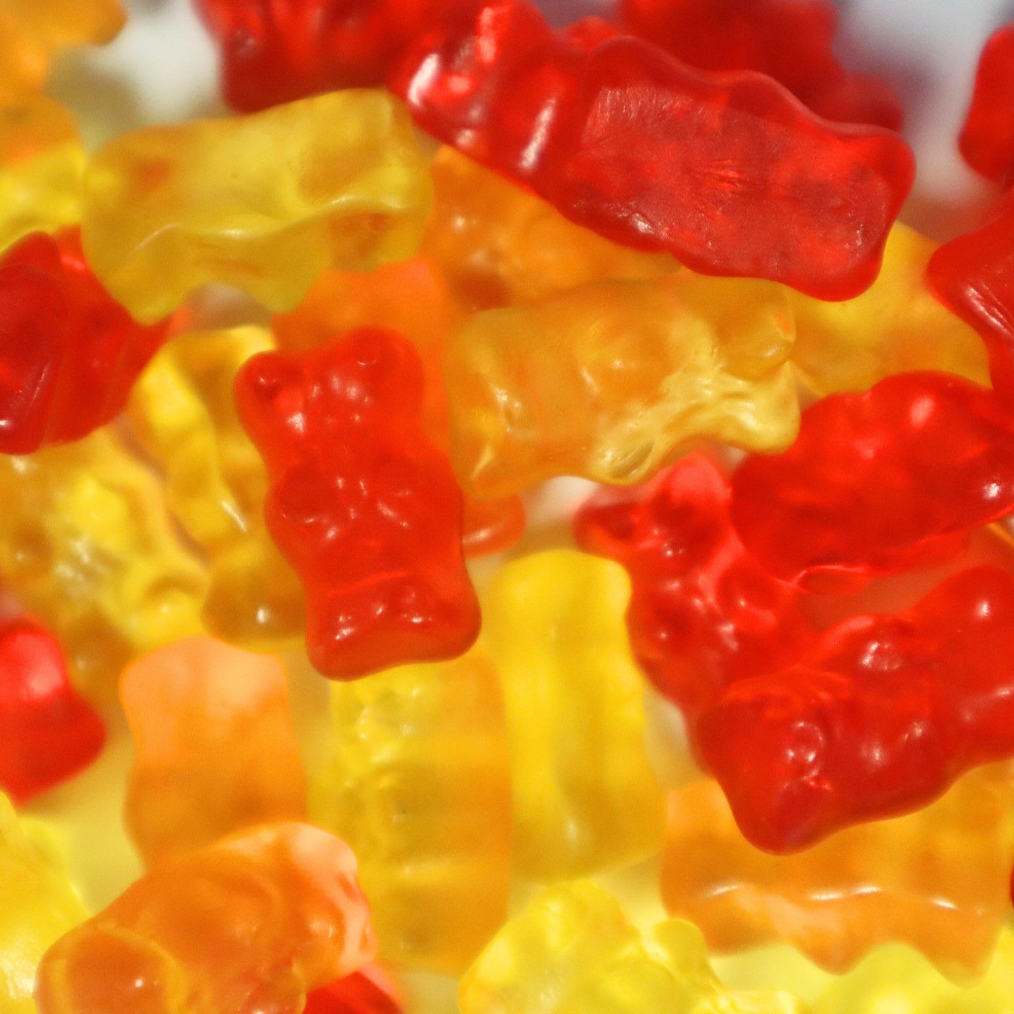 Haribo Goldbears Fall Edition - Pack of 3 Bags (4 oz Each) - Red, Orange & Yellow Gummy Bears - Autumn Seasonal Candy - Fruity Chewy Treats for Fall