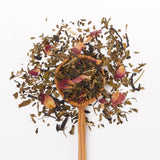 JusTea PURPLE MINT | Loose Leaf Purple Tea | Compostable Refill Pouch | 40+ Cups (2.1oz) | Very Low Caffeine | Award-Winning | Fair Trade | Non-GMO