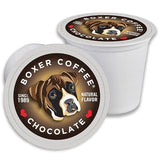 Boxer Coffee Chocolate Single Serve Pods, 48ct - Naturally Flavored Medium Roast Coffee - Specialty Grade, Artisan - Compatible with Keurig K-Cup