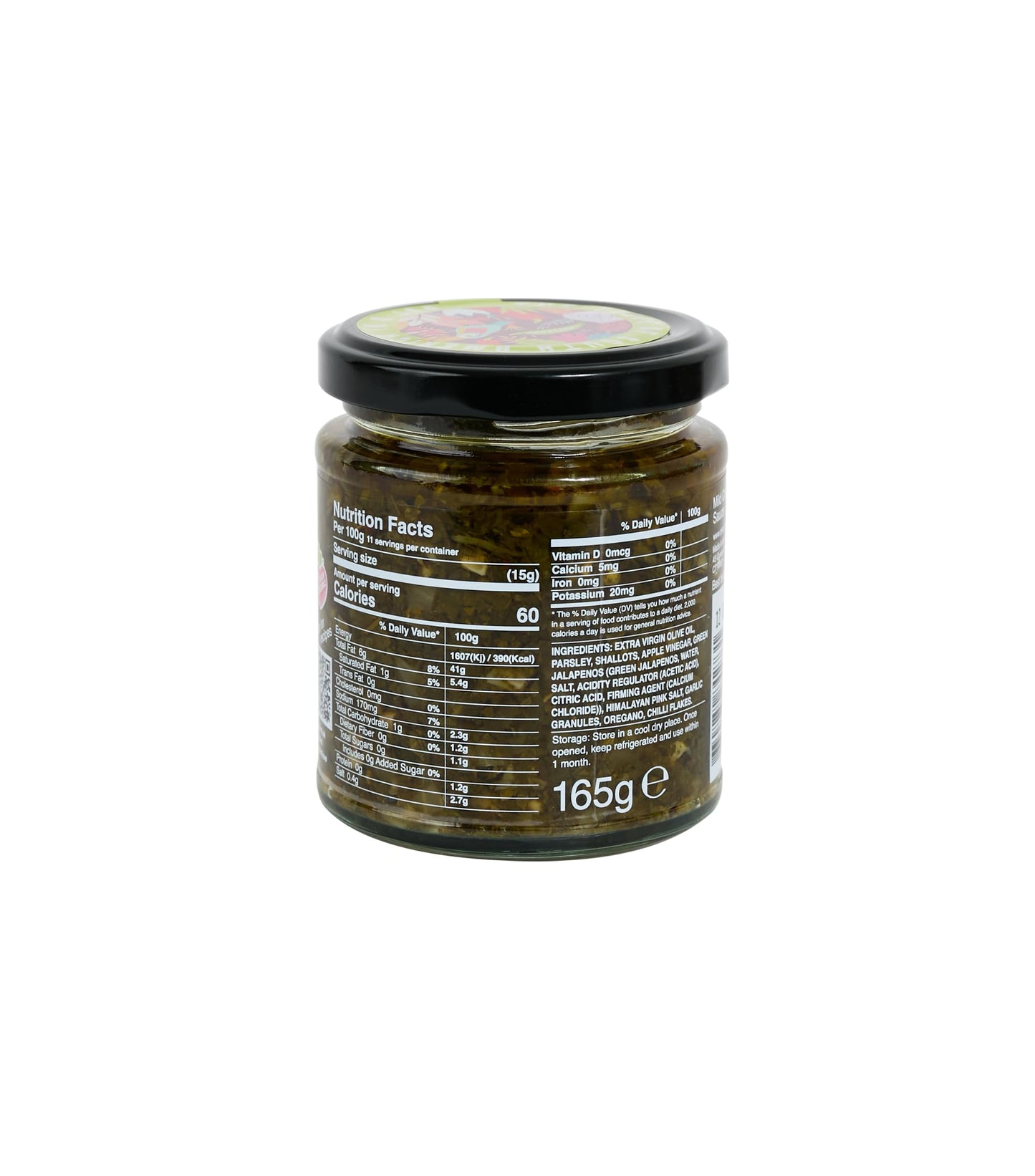 CHIMILOVE Chimichurri Mild, 165 GR