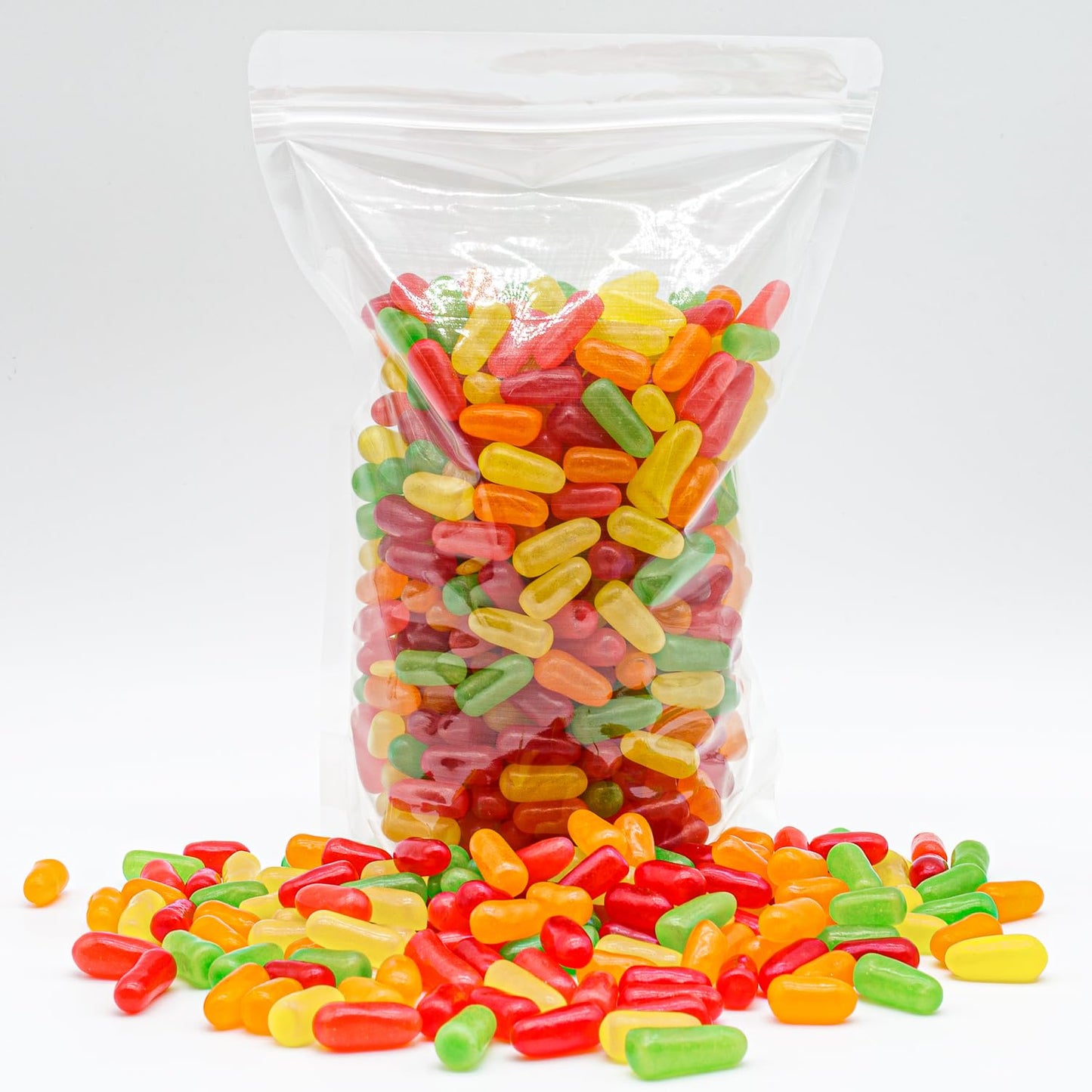 Mike & Ike Assorted Jelly Beans Candy 14 oz - Bulk Bag, Mega Mix