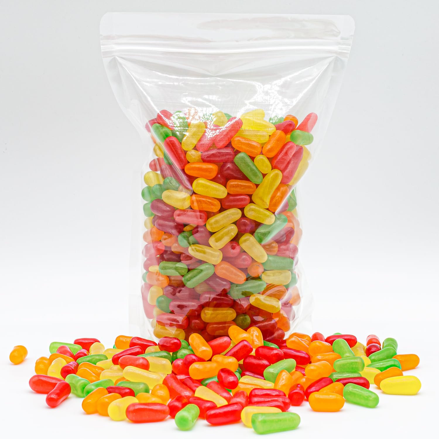 Mike & Ike Assorted Jelly Beans Candy 14 oz - Bulk Bag, Mega Mix