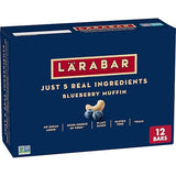 Larabar Blueberry Muffin Fruit and Nut Bars, Gluten Free and Vegan, 9.6 oz, 6 Ct