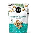 Elan Organic Coconut Cashews, 5.6 oz, Non-GMO, Gluten-Free, Vegan, Kosher, Glazed Nuts (Roasted Cashews, Coconut Milk Powder, Himalayan Pink Salt)