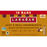 Larabar Peanut Butter Chocolate Chip, Fruit and Nut Bars, Gluten Free and Vegan, 18 Ct, 28.8 oz
