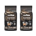 Lavazza Espresso Whole Bean Coffee, Medium Roast, 100% Arabica, 2.2 lb Bag (Pack of 2)