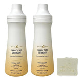 Bath & Body Works Vanilla Suede 2 Pack Fabric Care Detergent Gift Set with a Natural Oats Bar Soap