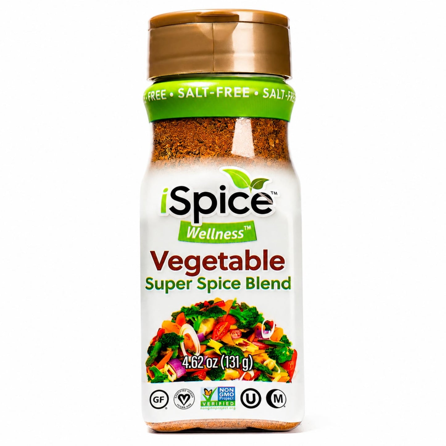 iSpice - Salt-Free | Sugar free | 100% Pure Wellness Vegetable Fat Free Super Spice Blend | All Natural | Ready to use as is | No preparation is