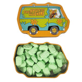 Scooby Doo Mystery Machine Sour Green Apple Candy Vans (2 Pack) with 2 Gosutoys Stickers