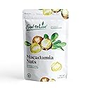 Food to Live Dry Roasted Macadamia Nuts Halves and Pieces, 1 Pound - Oven Toasted Unsalted Snack, Great for Baking and as Topping for Salads, Yogurt