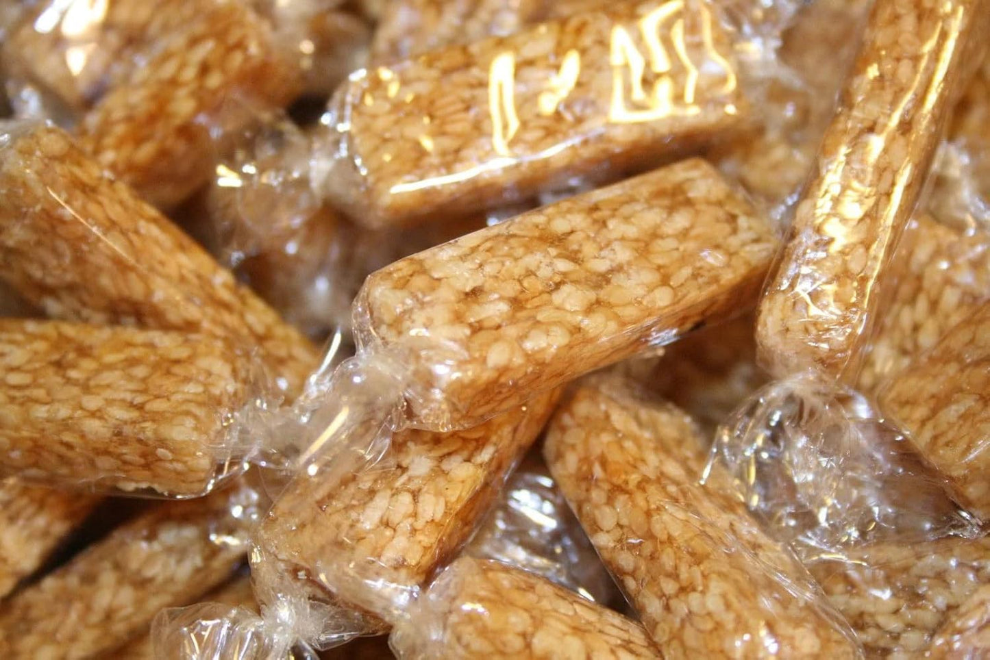 Bayside Candy Sesame Crunch | Sesame Honey Crunch - Sweet & Nutty Crispy Sesame Snack (2LB)
