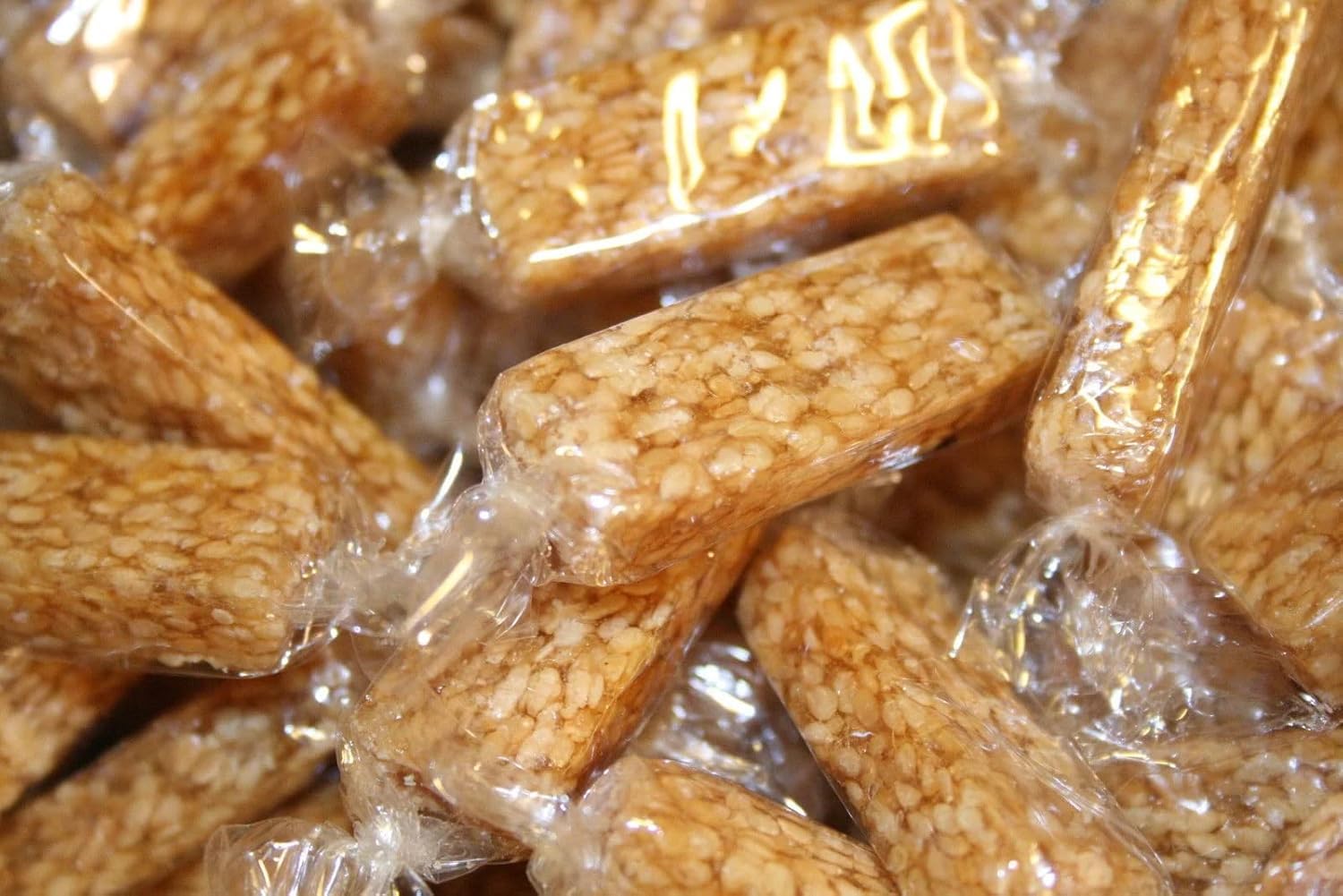 Bayside Candy Sesame Crunch | Sesame Honey Crunch - Sweet & Nutty Crispy Sesame Snack (2LB)