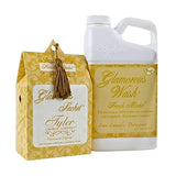 Elanze Designs Tyler Candle FRENCH MARKET - Glam Wash - 32 Ounce Liquid Laundry Detergent and Scented Sachet Bundle