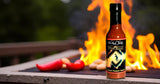 Wicked Tickle Bhut Kisser Hot Sauce + 7 Whole Ghost Peppers Gift Set