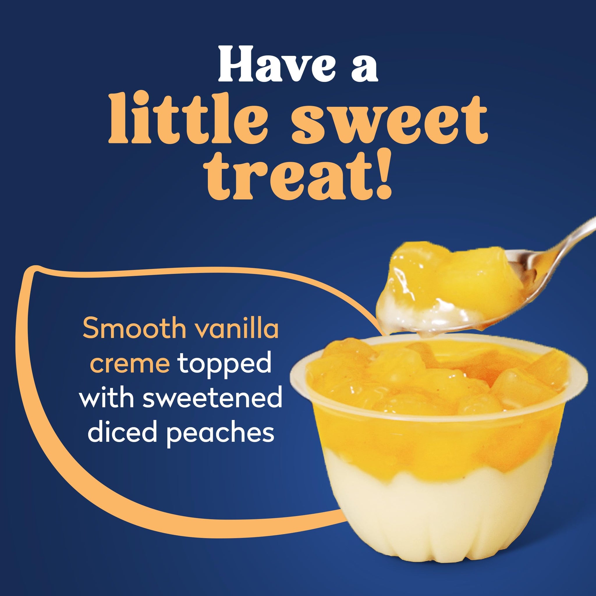 Dole Fruit Bowls Peaches & Crème Layers Snacks, 4.3oz 4 Total Cups