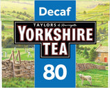 Yorkshire Tea Decaf, 80 Tea Bags