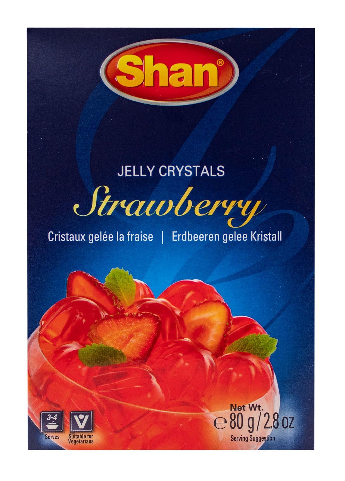 Shan Halal Strawberry Jelly Crystals