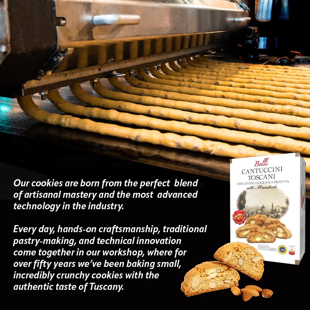 Italian Limoncello Biscotti | Made in Tuscany, Italy | Belli Traditional Semi Soft Biscuits