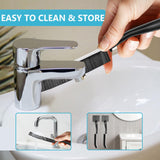 9PCS Crevice Cleaning Brush, Hard Bristle Scrub Brushes Tools for Deep Cleaning Gap, Multifunctional Grout Brush for Home, Bathroom, Kitchen, Window