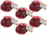 R.M. Palmer Milk Chocolate Mesh Coal, Crisp and Crunchy Candy, Individually Wrapped Christmas Candy Pieces, Making Candy Fun Since 1948 (Pack of 6)