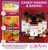 LorAnn Oils Super Strength Flavoring - Used For Candy Making, Flavoring, Baking, Hard Candy, & Flavor Oils - Bold, Natural Flavors 4X Stronger Than