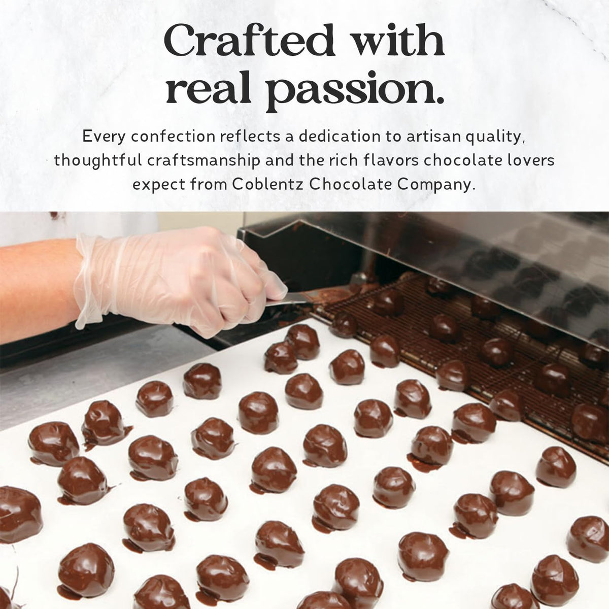 Coblentz Chocolate Milk Chocolate Malt Balls Gift Bag with Bow, 7 Oz
