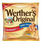 Werther's Original Sugar Free Hard Candy 3 Bags Bundle (1.46 OZ Each) 3 Flavors: Coffee, Chocolate, Caramel | Perfect for Office Spaces Candy dishes