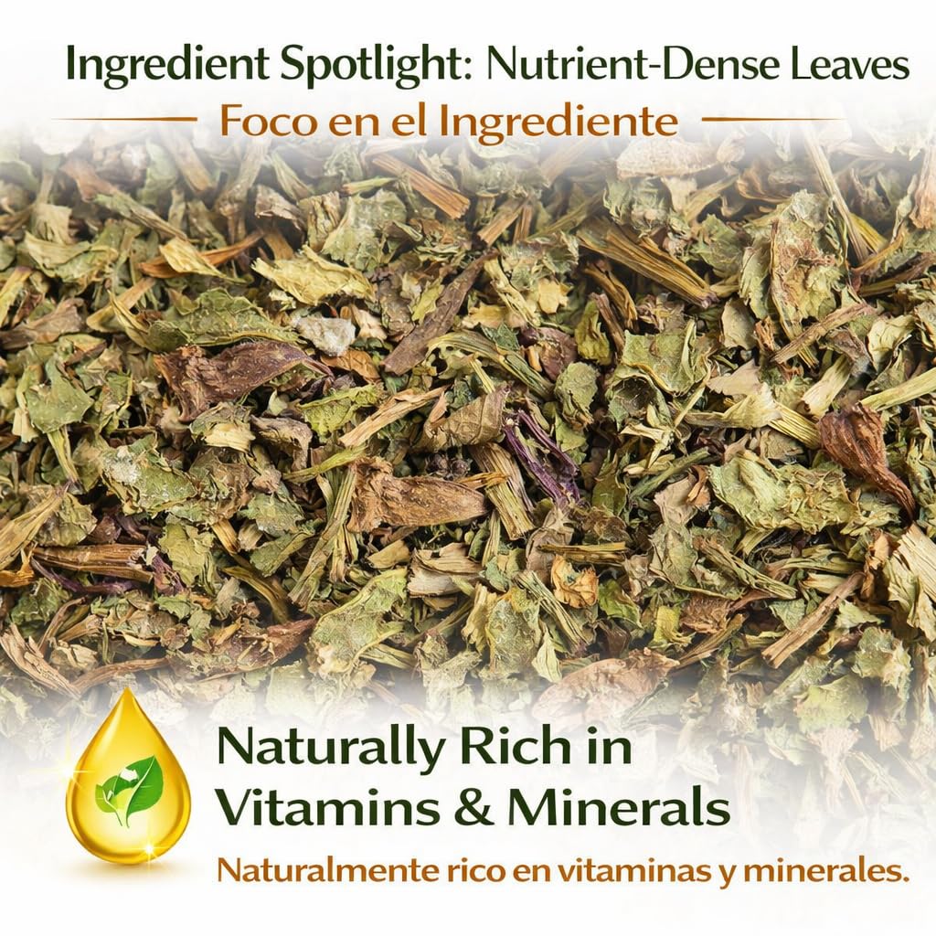 Diente de León Herbal Tea - Dandelion Loose Leaf - 4 oz (113 g) - 100% Natural, Vegan, Non-GMO, Caffeine-Free - Traditional Herbal Infusion - by