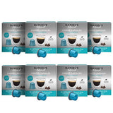 Daniels Blend Espresso Aluminum Capsules Compatible with Nespresso 80 Coffee Pods Single Server Kosher Certified Decaffeinato