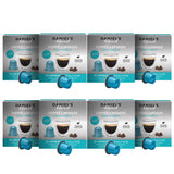 Daniels Blend Espresso Aluminum Capsules Compatible with Nespresso 80 Coffee Pods Single Server Kosher Certified Decaffeinato