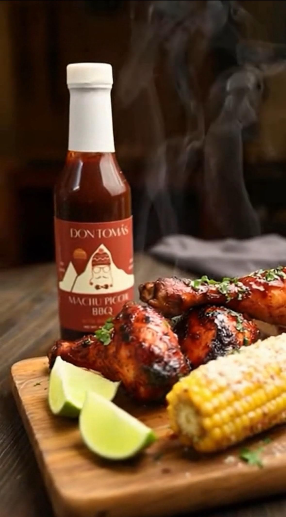 DON TOMÁS, Machu Picchu BBQ Sauce, 8 oz