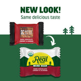 Kate’s Real Food Mini Organic Granola Bars - Dark Chocolate Cherry Almond (1.1 oz, Pack of 24) - Organic Energy Bars Made with Gluten Free Oats - Non