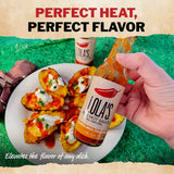 Lola’s Carolina Reaper Hot Sauce | Made with Red Jalapenos & Carolina Reaper Peppers | 0 Calories, 0g Fat, Low Sodium | All-Natural, Keto, Gluten-Free