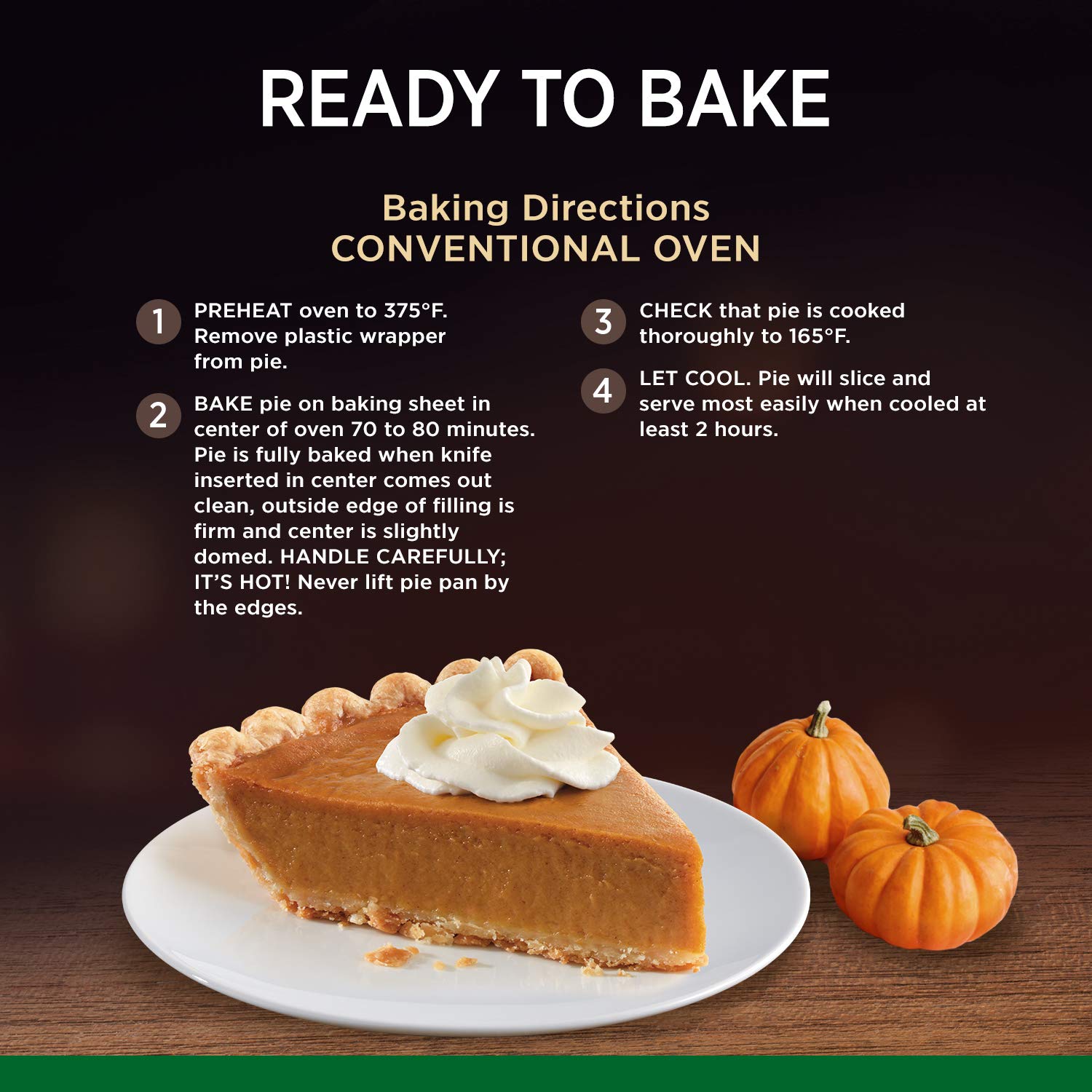 Marie Callenders Marie Callender's Frozen Pie Dessert, Pumpkin, 36 OZ