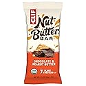 CLIF Nut Butter Bar - Organic Snack Bar - Chocolate Chip Peanut Butter - Organic - Plant Protein - Non-GMO (1.76 Ounce Protein Snack Bar, 1 Count)