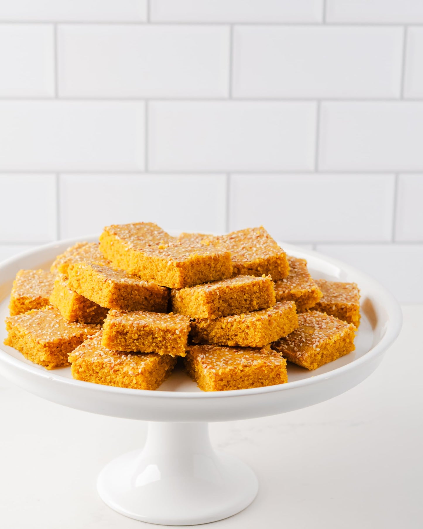 Beituti Turmeric Cake Mix with Semolina, Lebanese Sfouf Dessert, Vegan & Dairy Free, Just Add Oil & Milk, 14.1 oz 1-Pack