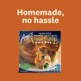 Amy's Original Frozen Vegetable Pot Pie, Made with Organic Vegetables, Non-GMO, 7.5 oz.