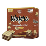 ChocZero Hazelnut Wafer Cookies - No Added Sugar, Keto Friendly, Low Carb Cookies with No Sugar Alcohols, Gluten Free & Individually Wrapped - 8 oz