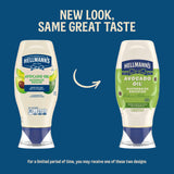 Hellmann's Mayonnaise Dressing Avocado Oil Quality Ingredients with Good Fats, Rich in Vitamin E 11.5 Fl Oz