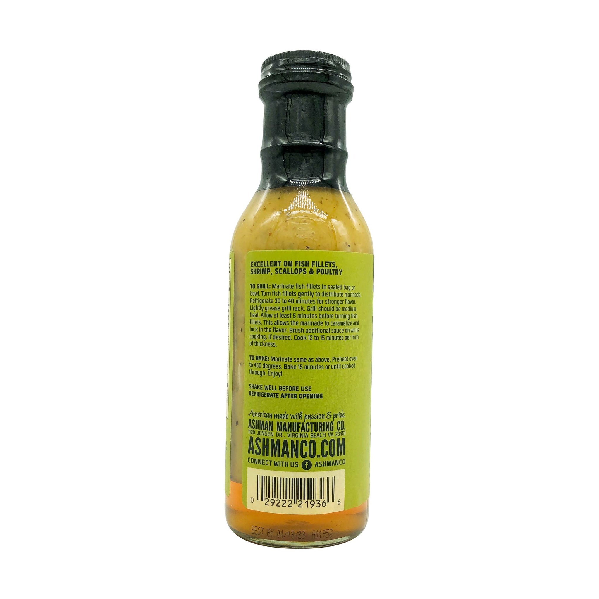 ASHMAN Mango Key Lime Marinade, 12 FZ