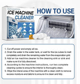 F FENG PEI Ice Machine Cleaner Maker Descaler - Compatible with Opal, Frigidaire, GE Profile, Kitchenaid, Nickel Safe Scale Remover for Countertop