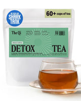 The-Qi Detox Tea Blend - 100% All Natural Dried Flowers & Loose Herbs for Cleanse & Wellness - Oolong Tea, Mulberry & Mint Leaves, Rose Petals