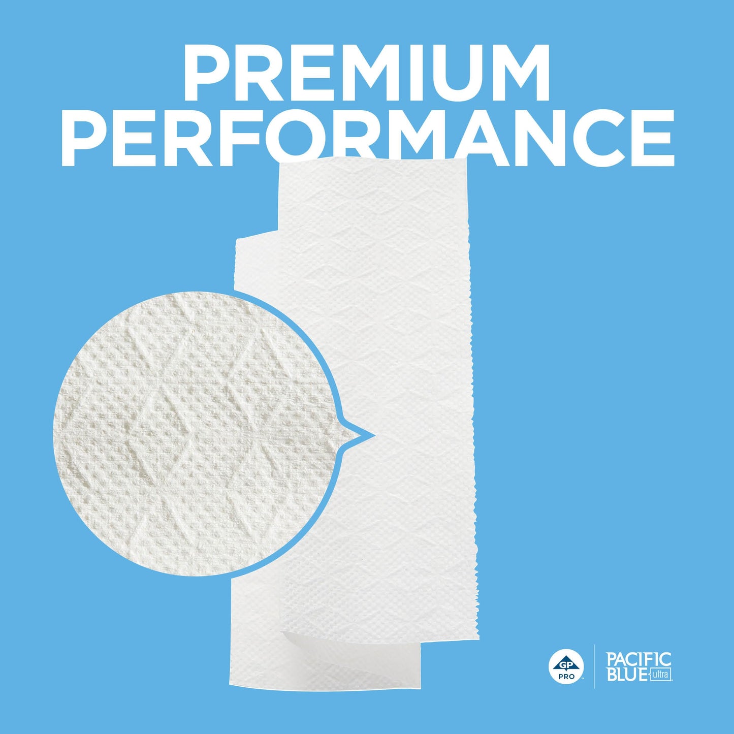 Pacific Blue Ultra Big Z-Fold Paper Towels by GP PRO (Georgia-Pacific), White, 20887, 220 Paper Towels Per Pack, 10 Packs Per Case (2200 Total)