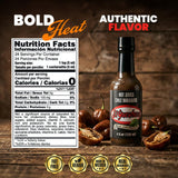 El Yucateco Black Label Reserve Habanero Hot Sauce, Smoky Chile Habanero Flavor, 4 oz Bottles (Pack of 2)